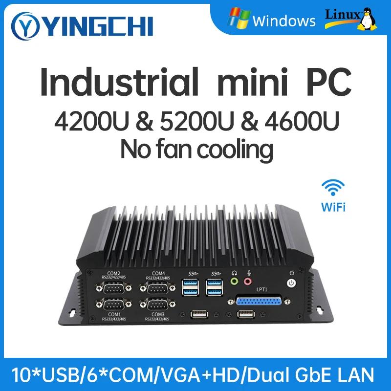 YINGCHI-̴ PC ǻ,  ھ i5 4200U/5200U i7 4600U 6 COM 2 LAN Ҹ ũ  ǻ